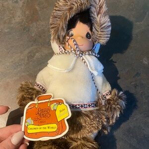 Eskimo Doll with Fur Trim